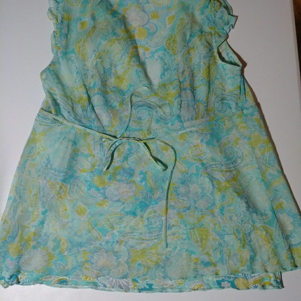 Motherhood Maternity blouse w/built in camisole